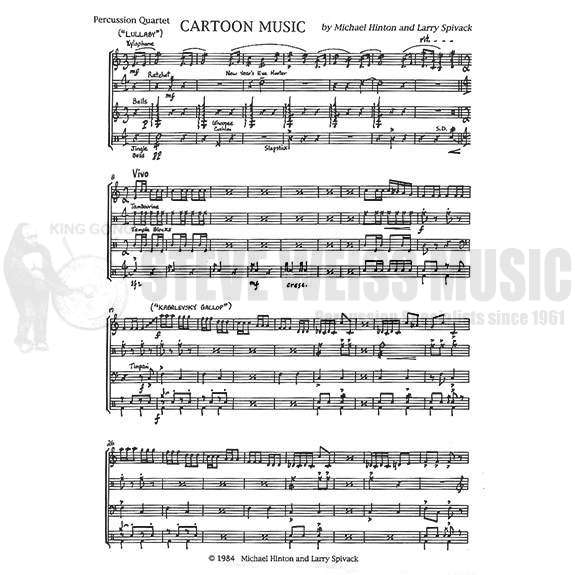 Spivack/Hinton-Cartoon Music