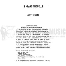 Spivack-I Heard the Bells-P/4T/M/2C/2V/X/B