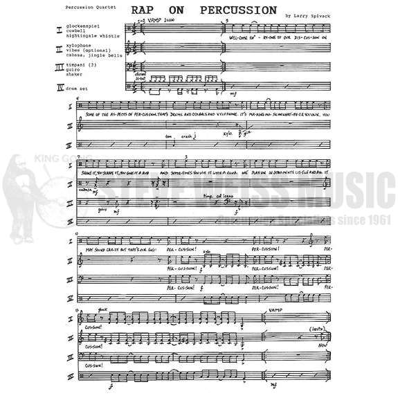 Spivack-Rap on Percussion-P/B