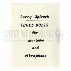 Spivack-Three Duets for Marimba and Vibraphone-M/V