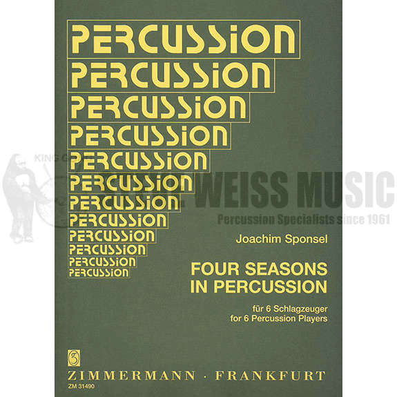 Sponsel-Four Seasons in Percussion (SP)-V/X/M/4T/P