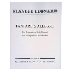 Stanley Leonard Fanfare and Allegro