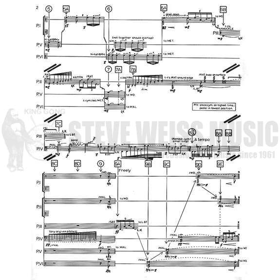 Steinke-Music for Percussion Ensemble and Conductor-P/4T