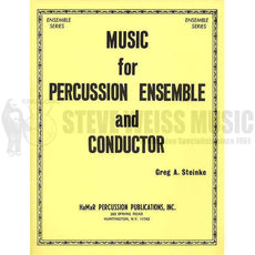Steinke-Music for Percussion Ensemble and Conductor-P/4T