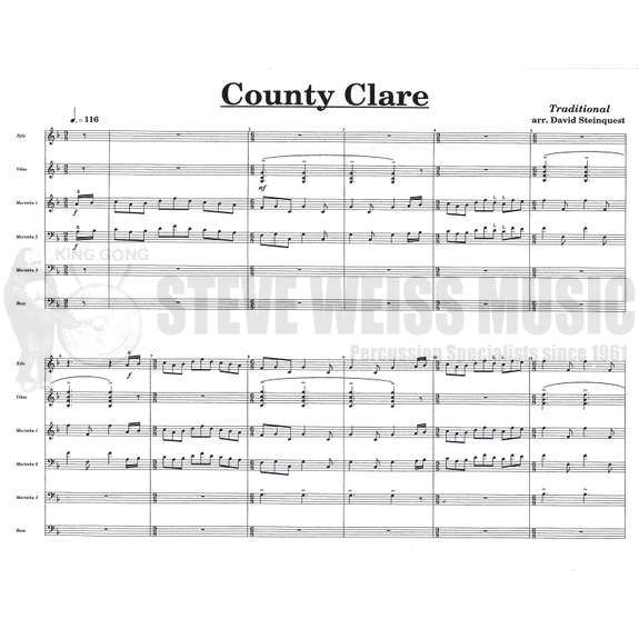 Steinquest (arr.)-County Clare (SP) - X/2M/V/BG