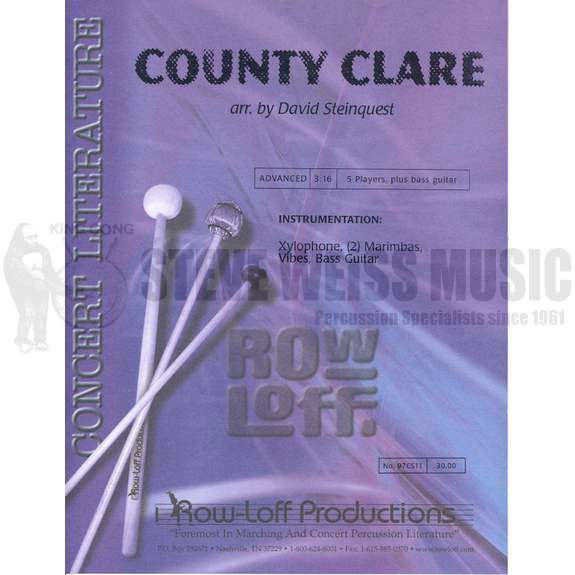 Steinquest (arr.)-County Clare (SP) - X/2M/V/BG