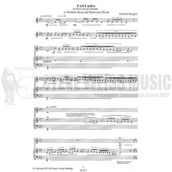 Stengert-Fantasia (SP)-M/HN or SX