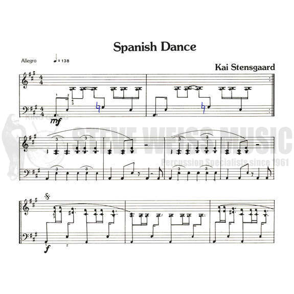 Stensgaard-Spanish Dance SOLO VERSION-M