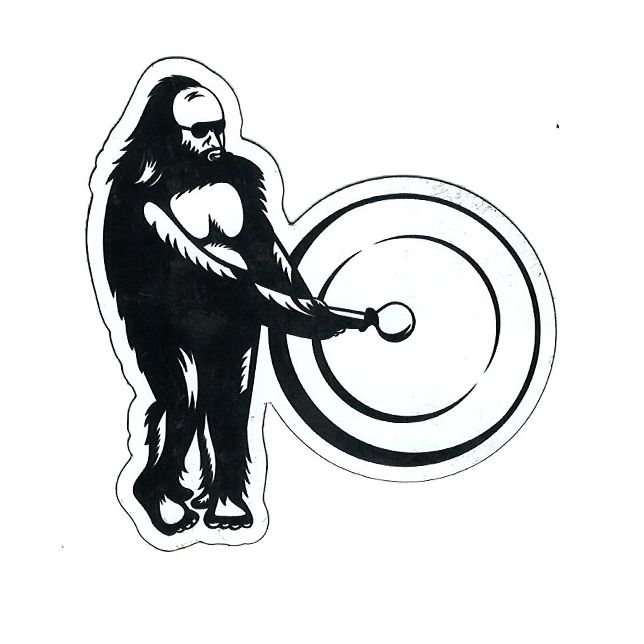 Steve Weiss Music King Gong Car Magnet Logo