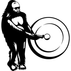 Steve Weiss Music King Gong Sticker 4"