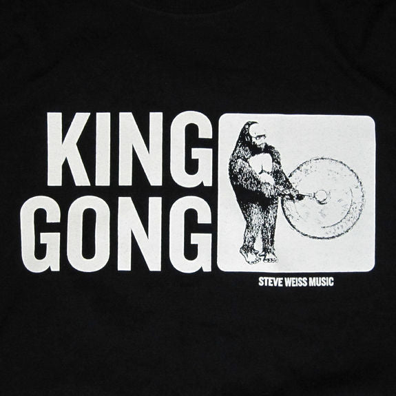 Steve Weiss Music Black King Gong T-Shirt - Medium