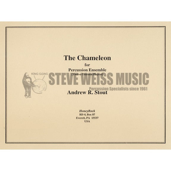 Stout-Chameleon, The (SP)-B/V/C/X/3M/4T/P