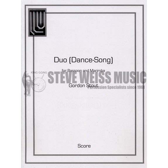 Stout-Duo (Dance Song)-MARIMBA/BASSOON