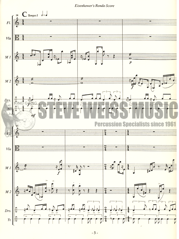 Stout-Eisenhower's Rondo (SP)-2M/P/FL/VA