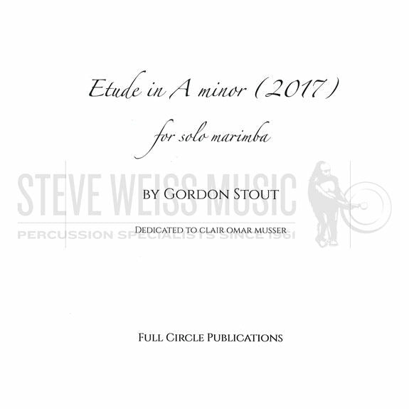 Stout-Etude in A Minor-M