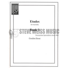 Stout-Etudes for Marimba Bk. 3-M