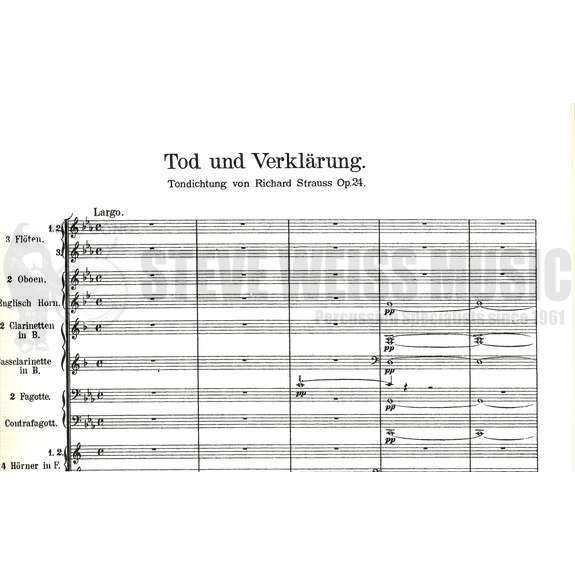 Strauss-Tone Poems vol. 1 (Score)