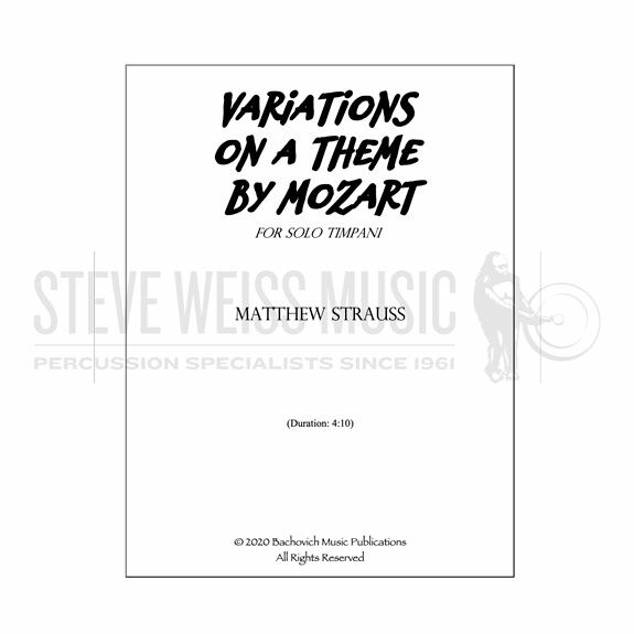 Strauss-Variations on a Theme by Mozart-4T