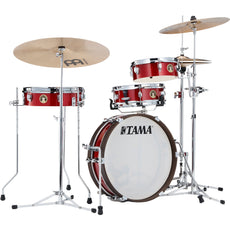 Tama Club Jam Pancake 4-piece Drum Set Shell Pack - 18" Bass Drum - Burnt Red Mist