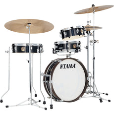 Tama Club Jam Pancake 4-piece Drum Set Shell Pack - 18" Bass Drum - Hairline Black