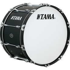 Tama Fieldstar Marching Bass Drum - 22" x 14" - Satin Black