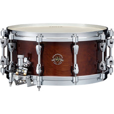 Tama Starphonic Bravura Concert Snare Drum - 14" x 6" - Gloss Mocha Brown
