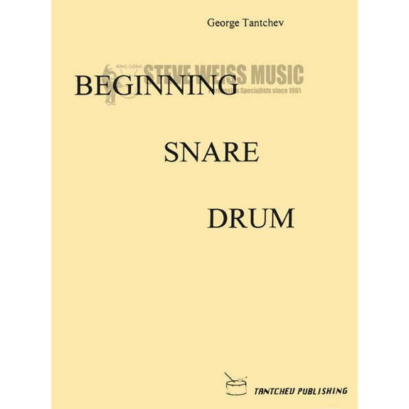 Tantchev-Beginning Snare Drum Vol. 3