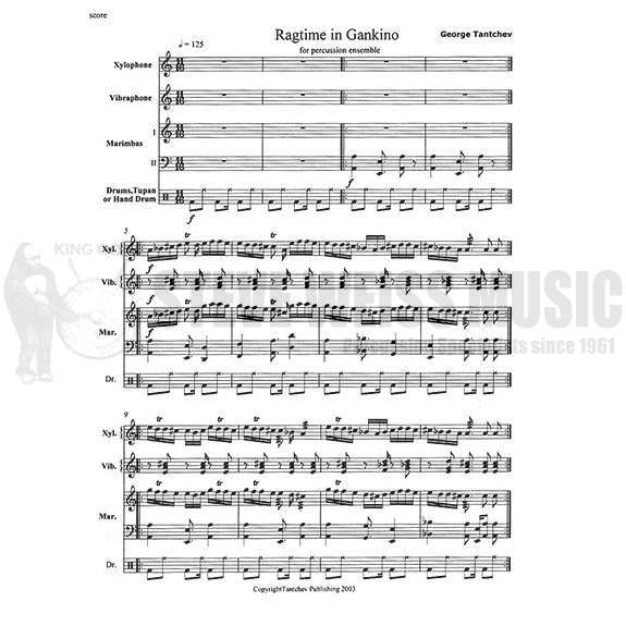 Tantchev-Ragtime in Gankino (SP)-V/X/M/DS