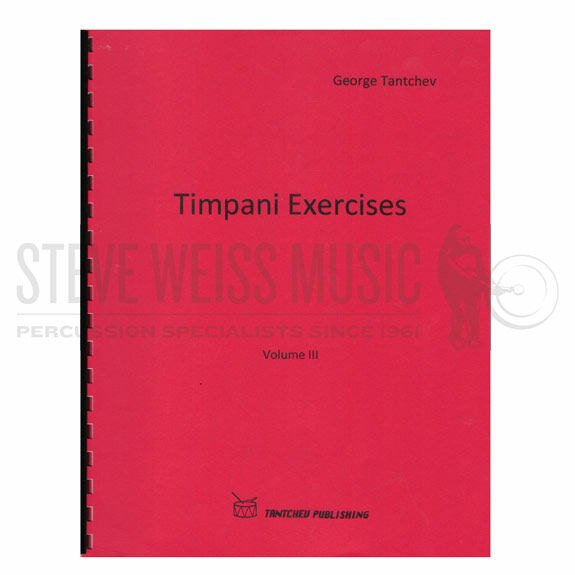 Tantchev-Timpani Exercises vol. III