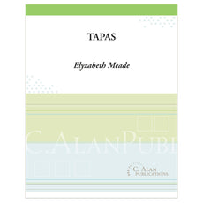 Tapas for 6 Percussionists and voice by Elyzabeth Meade Ensemble Score Cover