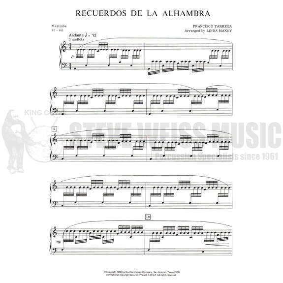 Tarrega-Recuerdos de la Alhambra-Maxey-M