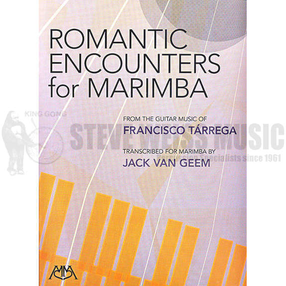 Tarrega-Romantic Encounters for Marimba arr. Van Geem-M