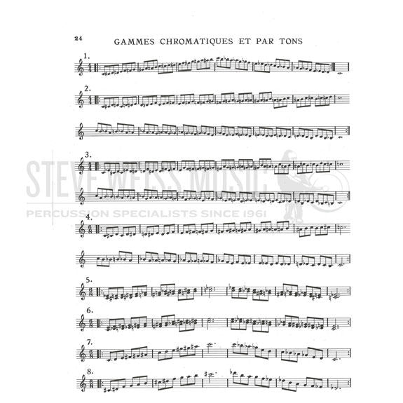 Tavernier-120 Exercises & Etudes for Vibraphone 1