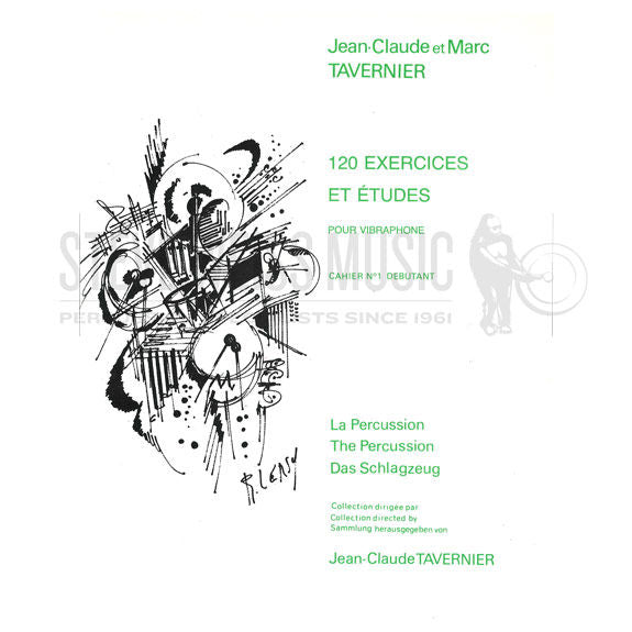 Tavernier-120 Exercises & Etudes for Vibraphone 1