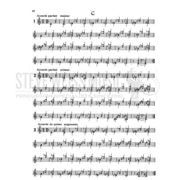 Tavernier-130 Exercises & Etudes for Vibraphone 2