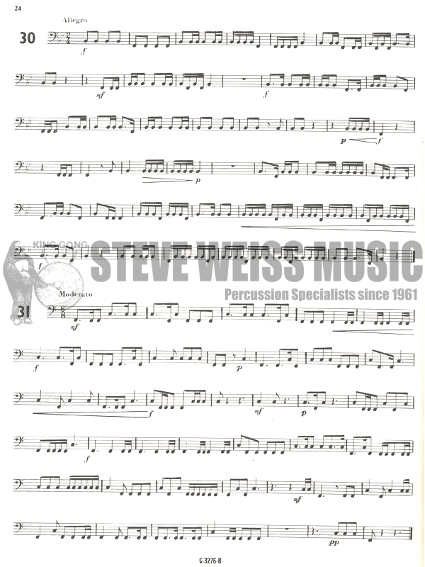 Tavernier-150 Ex & Etudes: Timp 1