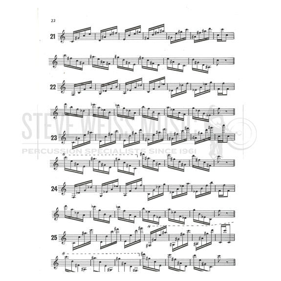Tavernier-150 Exercises & Etudes for Xylophone 3
