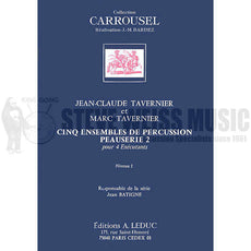 Tavernier-Cinq Ensembles de Percussion Peauserie 2-P
