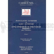Tavernier-Cinq Ensembles de Percussion Perenf 2