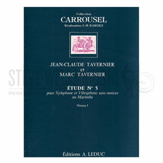 Tavernier-Etude #5-X/V