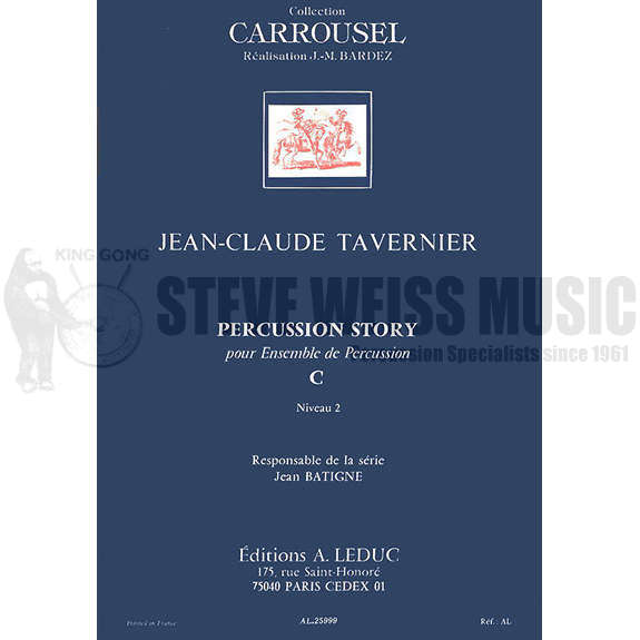 Tavernier-Percussion Story C(2S)-P/X/B/V/T