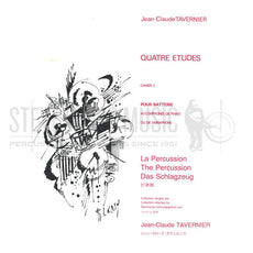 Tavernier-Quatre Etudes Vol. 2 (5-8)-DS/V or PN/PN
