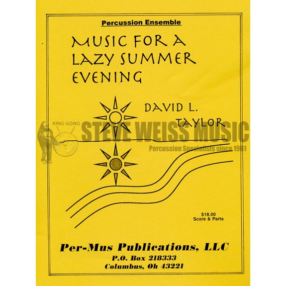 Taylor, D.-Music for a Lazy Summer Evening (SP)-B/V/X/3M