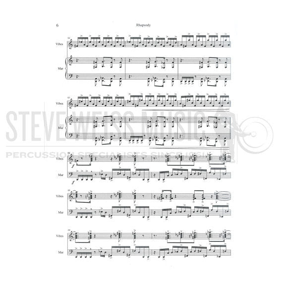 Taylor, M.-Rhapsody for Vibraphone and Marimba (SP)-V/M