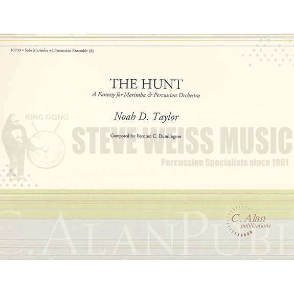 Taylor, N.-Hunt, The (A Fantasy for Marimba and Percussion Orch.)(SP-8+1)-B/Cro/C/V/3M/P/5T