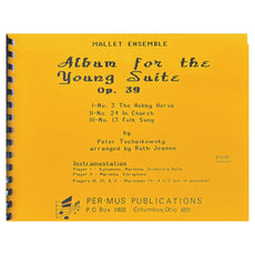Tchaikovsky Album for the Young arranged by Ruth Jeanne Cover Page