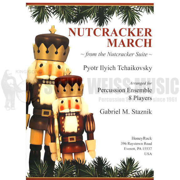Tchaikovsky-Nutcracker March arr. Staznik (SP)-B/2V/X/3M/ DS