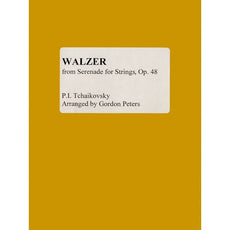 Tchaikovsky-Walzer from Serenade for Strings arr. Peters-X/5M/(opt.BM)-(opt.CB) OS