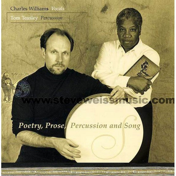 Teasley/Williams-Poetry, Prose, Percussion and Song (CD)