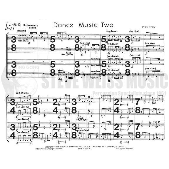 Terry-Dance Music Two (SP)-P